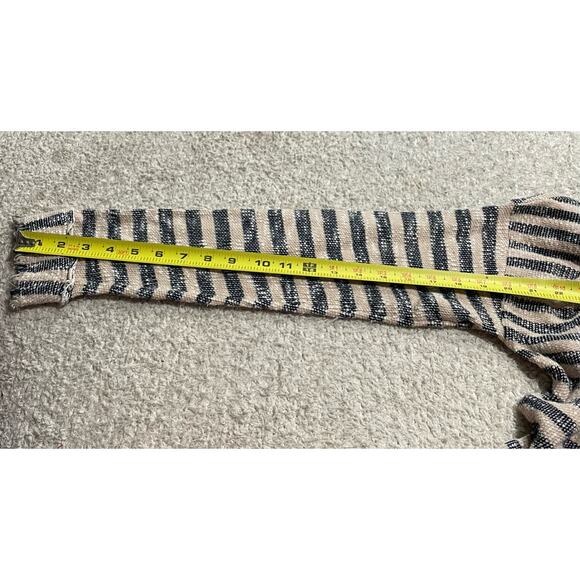 Soft Surroundings Womens Small Mariana Nautical Striped Terry Knit Tunic Sweater - Picture 5 of 10